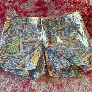 Lilly Pulitzer Nautical Print Women Shorts